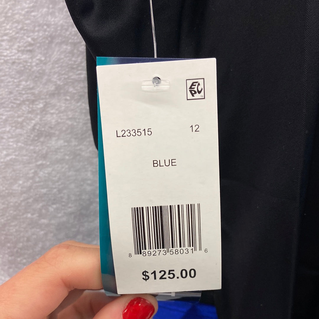 Longitude Blue One Piece Suit Size 12