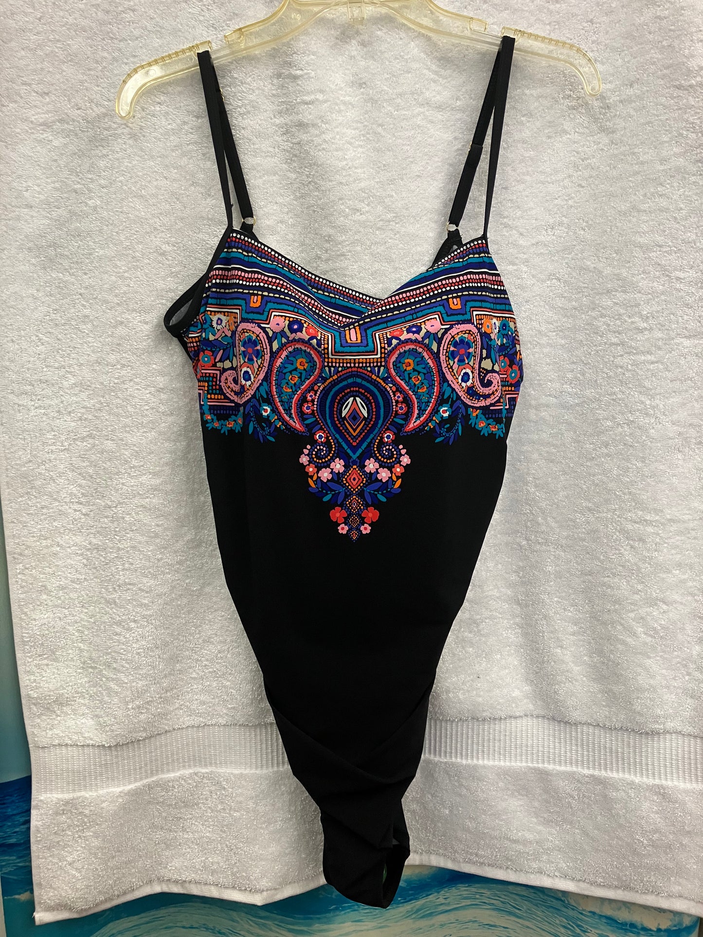 Christina Long Torso Multi/Multi Suit Size 14