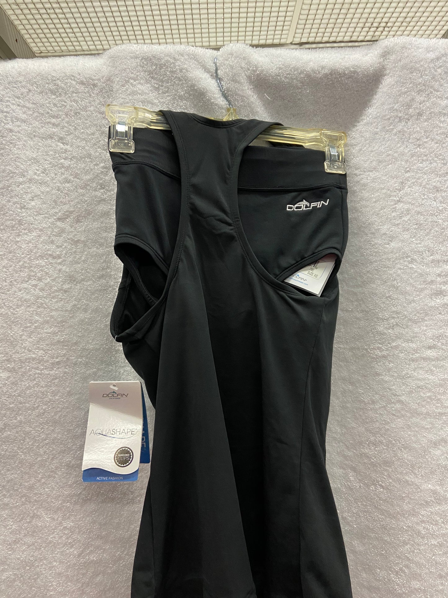 Dolfin Black Tankini Size XS