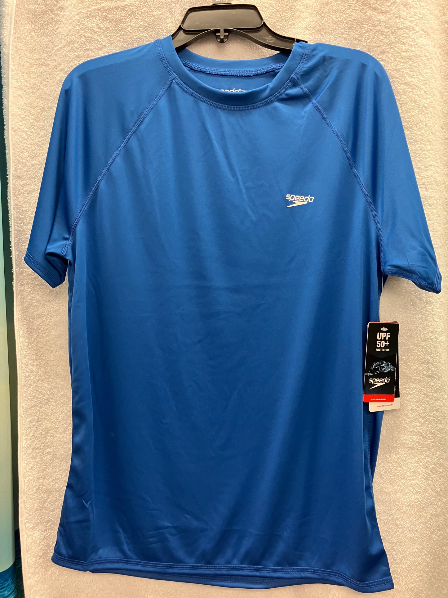 Speedo Royal Blue Easy Swim Shirt Size Small