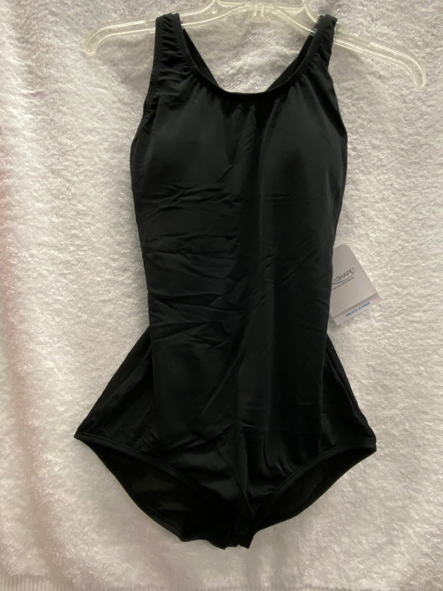 Dolfin Black H Back One Piece Suit Size 10