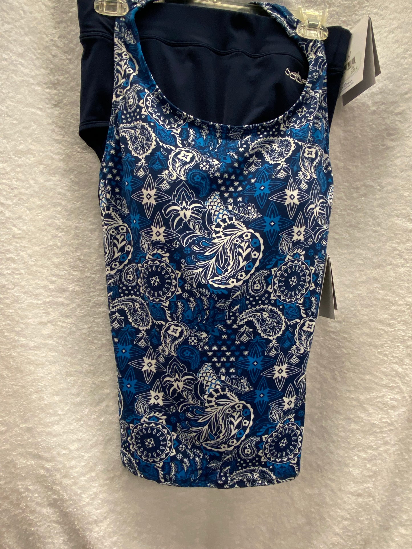 Dolfin Navy Two Piece Tankini Size Medium