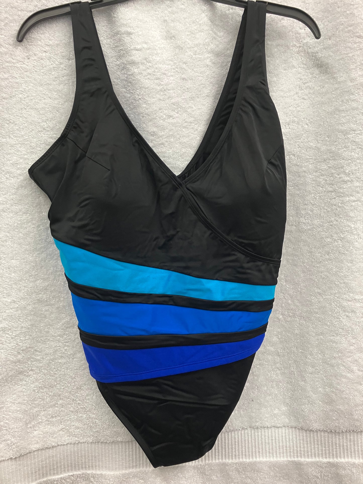 Longitude Blue One Piece Suit Size 16
