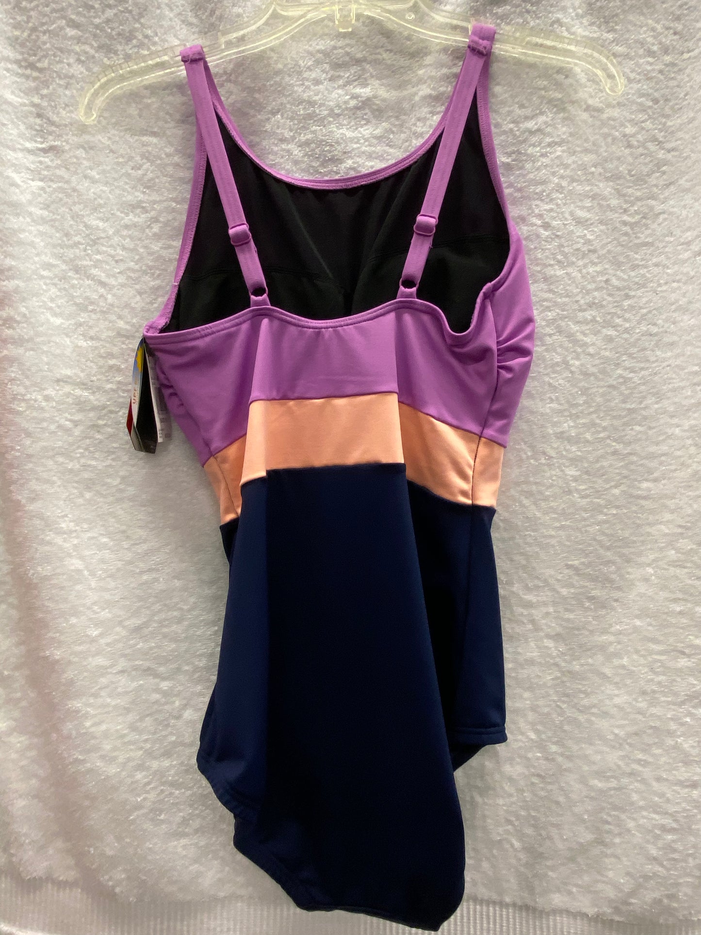 TYR Purple/Multicolor Split Belt Control Lift Size 10