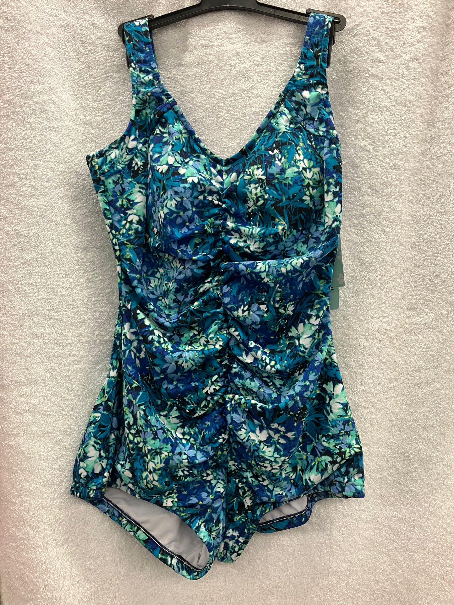 Penbrooke Multicolor Shape Solver One Piece Missy Control Size 12