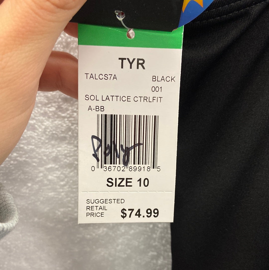 TYR Black Lattice Control Lift Size 10