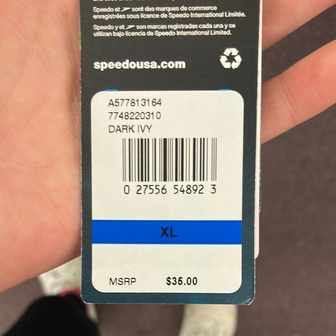 Speedo Dark Ivy Easy Swim Shirt Size XLarge