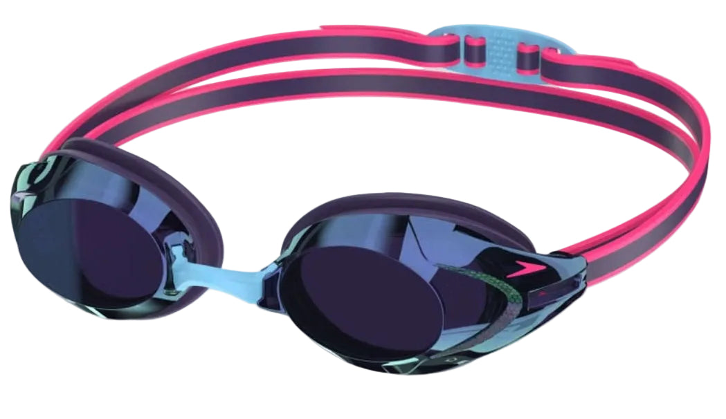 Speedo Dark Purple/Dark Grey Vanquisher 3.0 Mirrored Goggle
