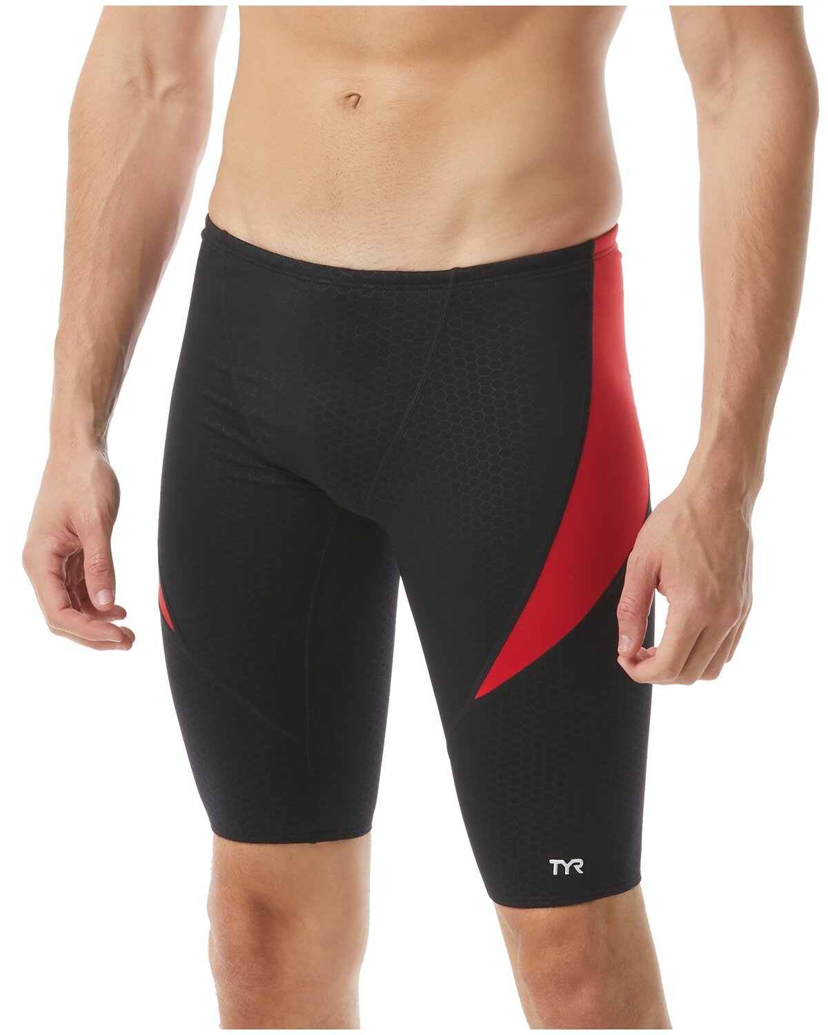 TYR Black/Red Hexa Jammer Size 22