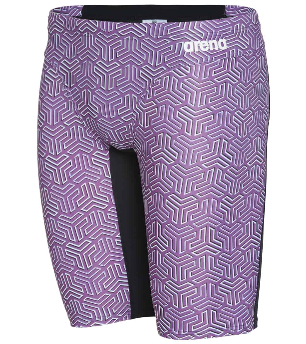 Arena Black/Multi Purple Kikko Jammer Size 32