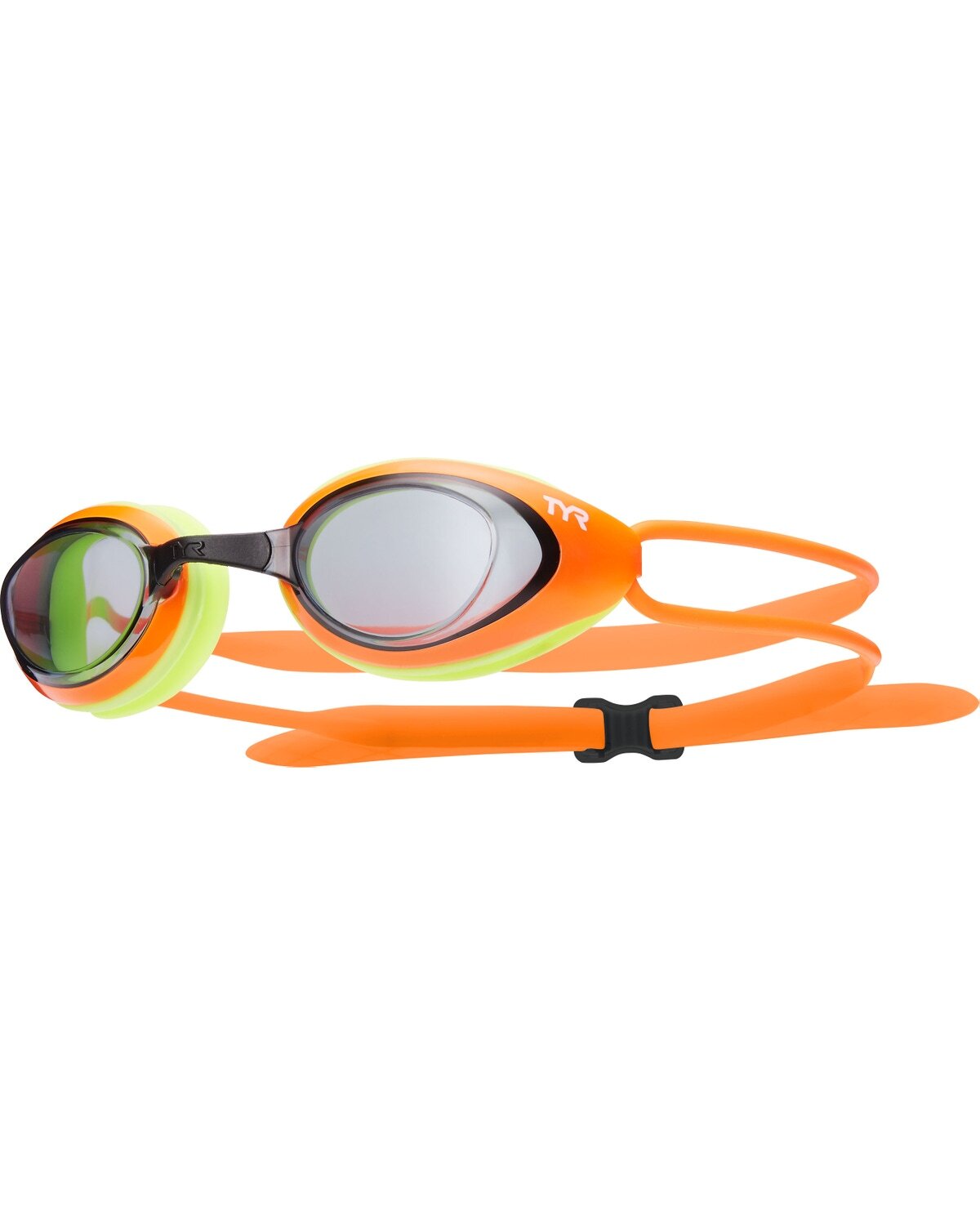 TYR Smoke/Orange Black Hawk Racing Performance Goggle