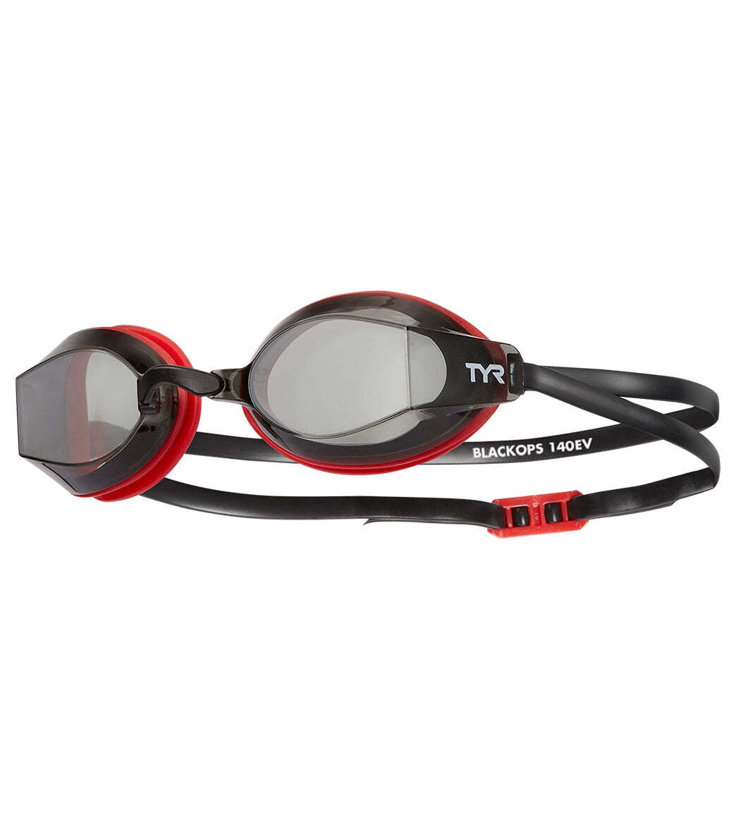 TYR Smoke/Red Blackops 140 EV Racing Goggle