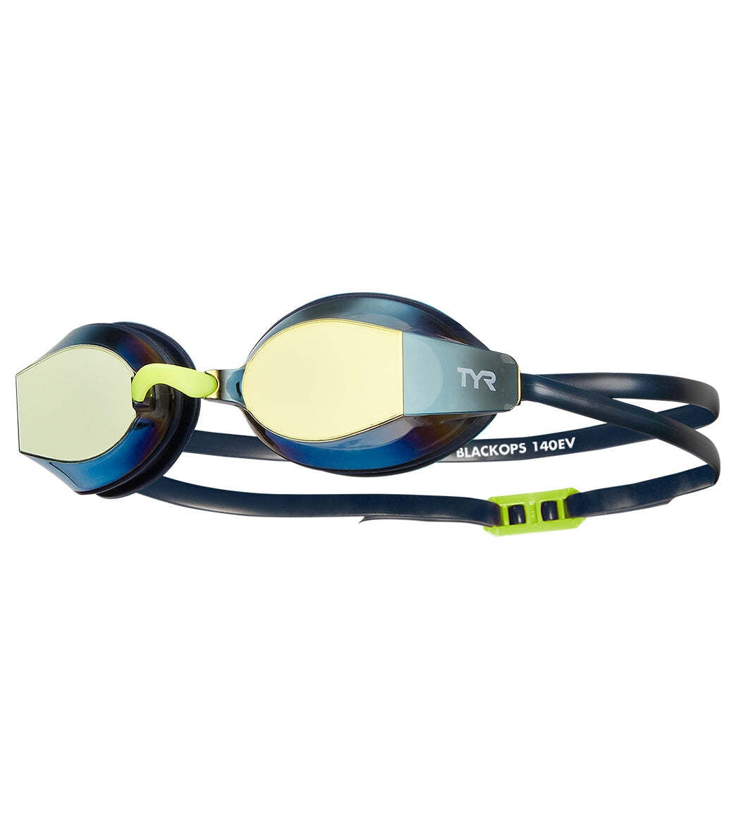 TYR Silver/Mint Blackops 140 EV Mirrored Women's Fit Goggle