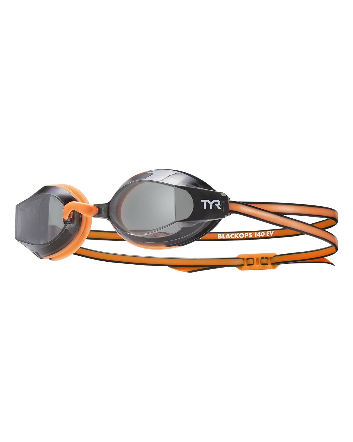 TYR Smoke/Orange Blackops 140 EV Racing Junior Fit Goggle
