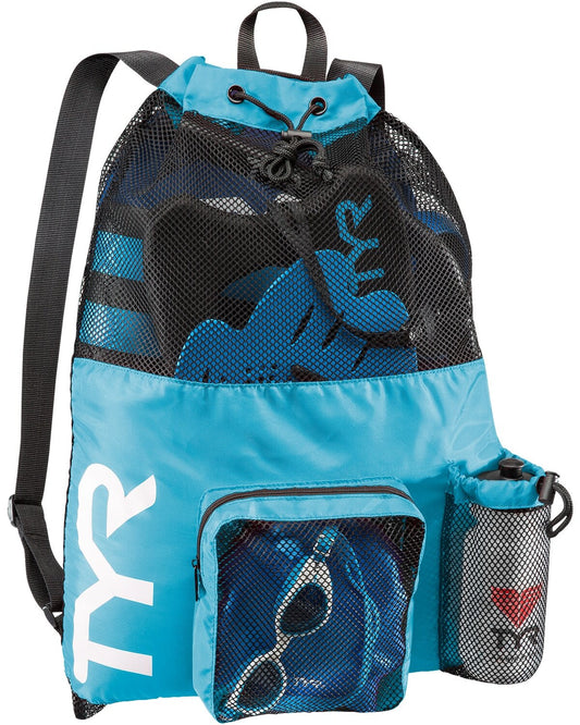 TYR Blue 40L Big Mesh Mummy Backpack III