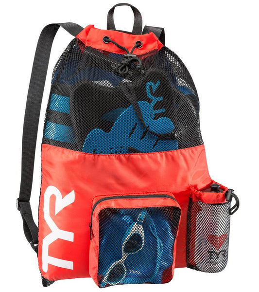 TYR Red 40L Big Mesh Mummy Backpack III