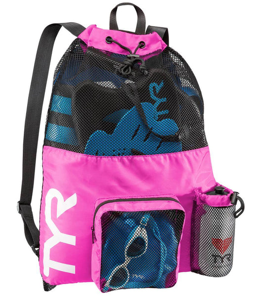 TYR Pink 40L Big Mesh Mummy Backpack III