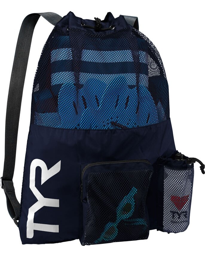 TYR Navy 40L Big Mesh Mummy Backpack III