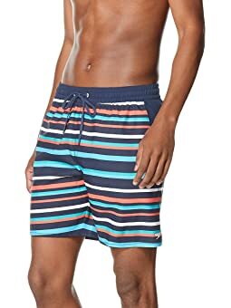 Speedo Blue Atoll Seaside Volley Swim Trunks Size 2XL