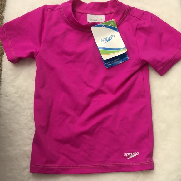 Speedo Youth M New Blush Rashguard