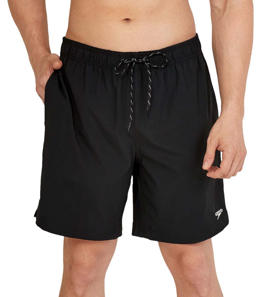 Speedo Men's L Anthracite Rondo Edge Volley Swim Trunks