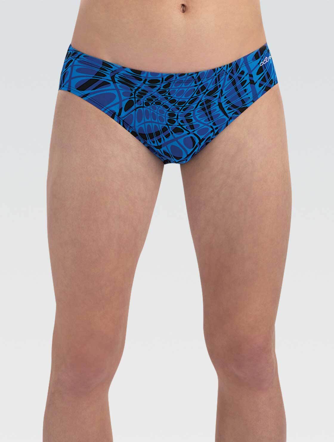 Dolfin Size 30 Men's Reliance Blue Energy All-Over Racer