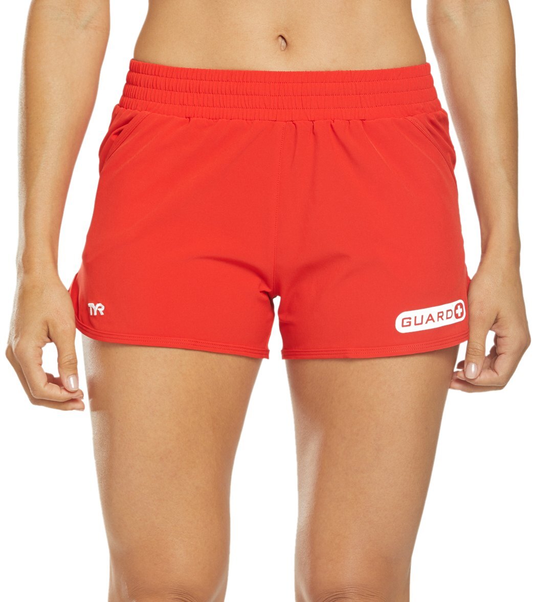 TYR Small Red Women's Guard Layla Board Short