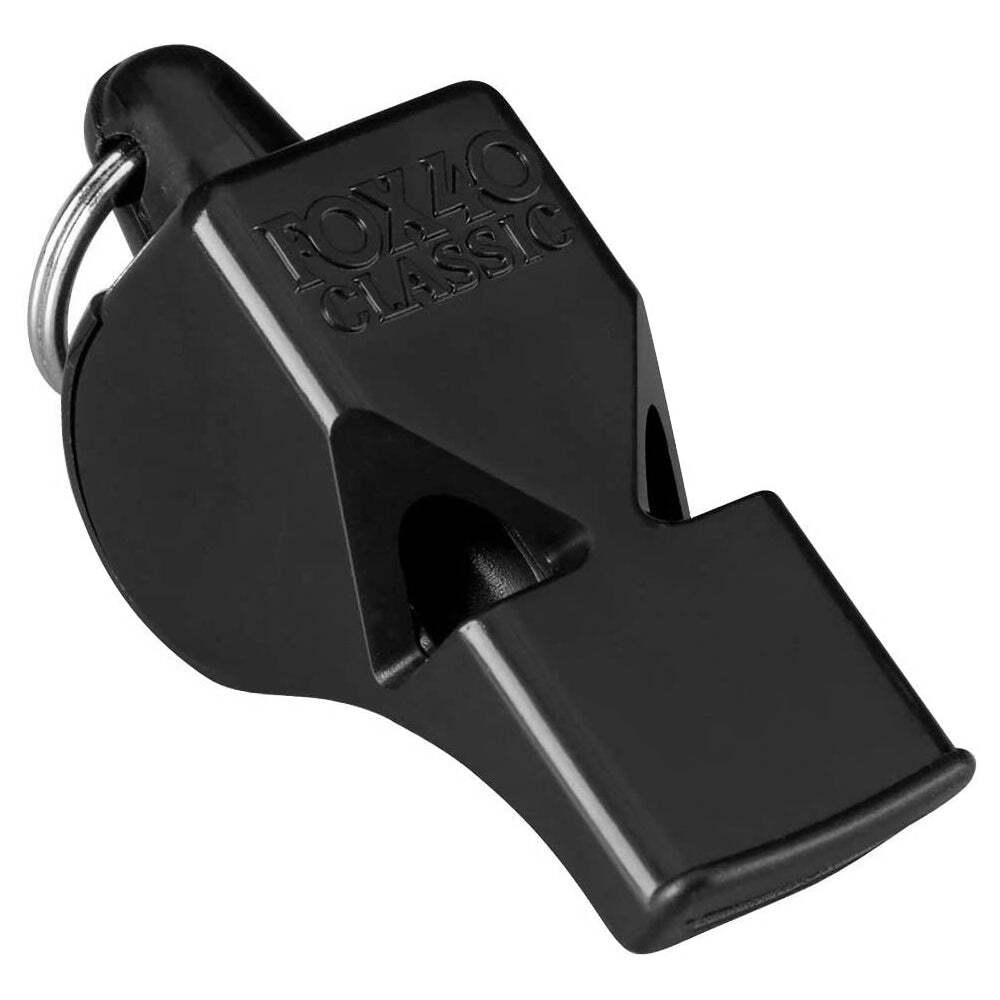 Fox 40 Classic Black Pealess Whistle