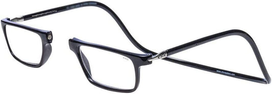 CliC Black +3.0 Magnetic Reading Glasses