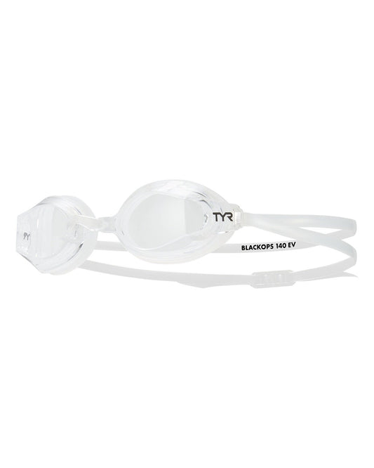TYR Clear Blackops 140 Ev Racing Nano Fit Goggles