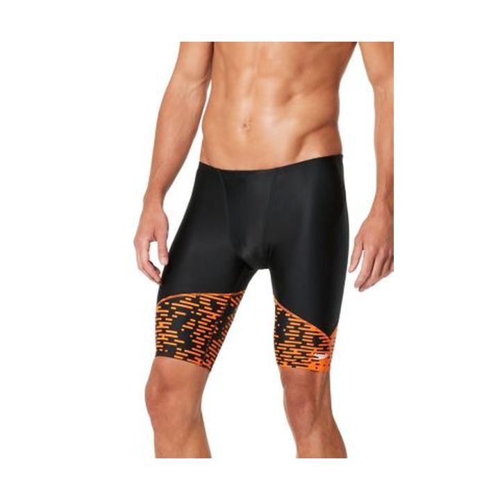 Speedo Orange Modern Matrix Jammer Size 24