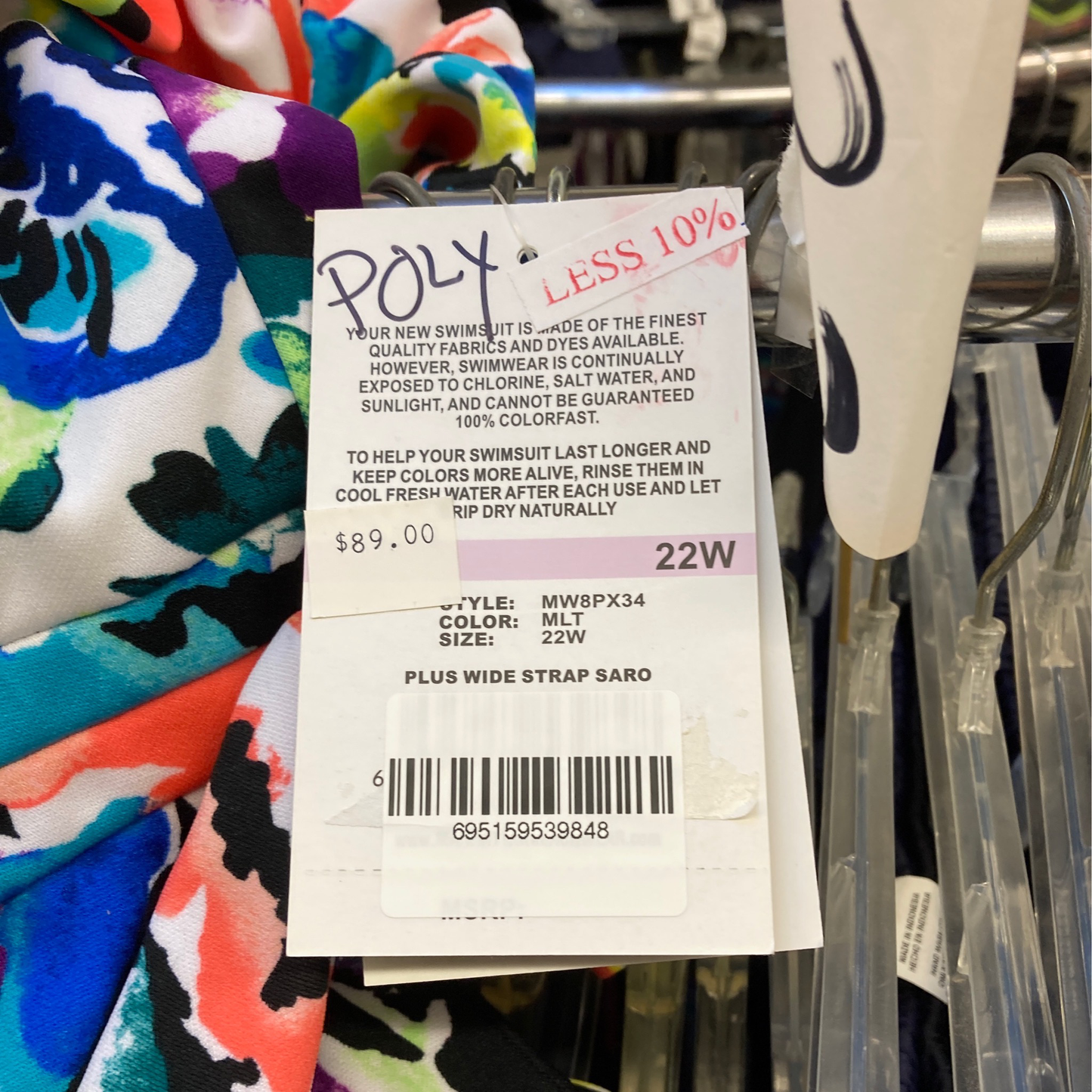 X Maxine Plus Wide Strap Saro Size 22 W