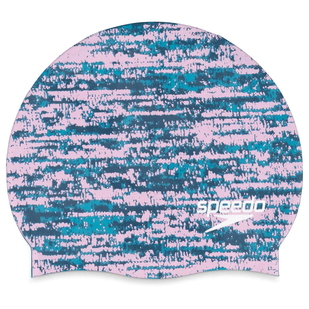 Speedo Navy Elastomeric Remix Swim Cap