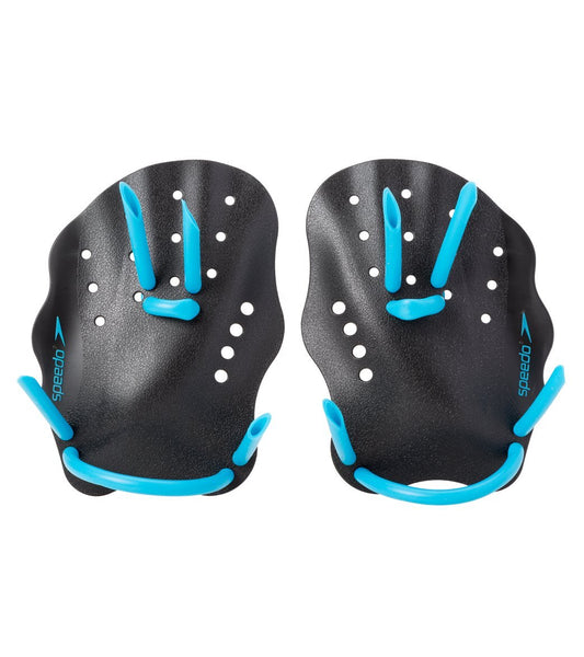 Speedo Black/Blue Small Nemesis Contour Paddles