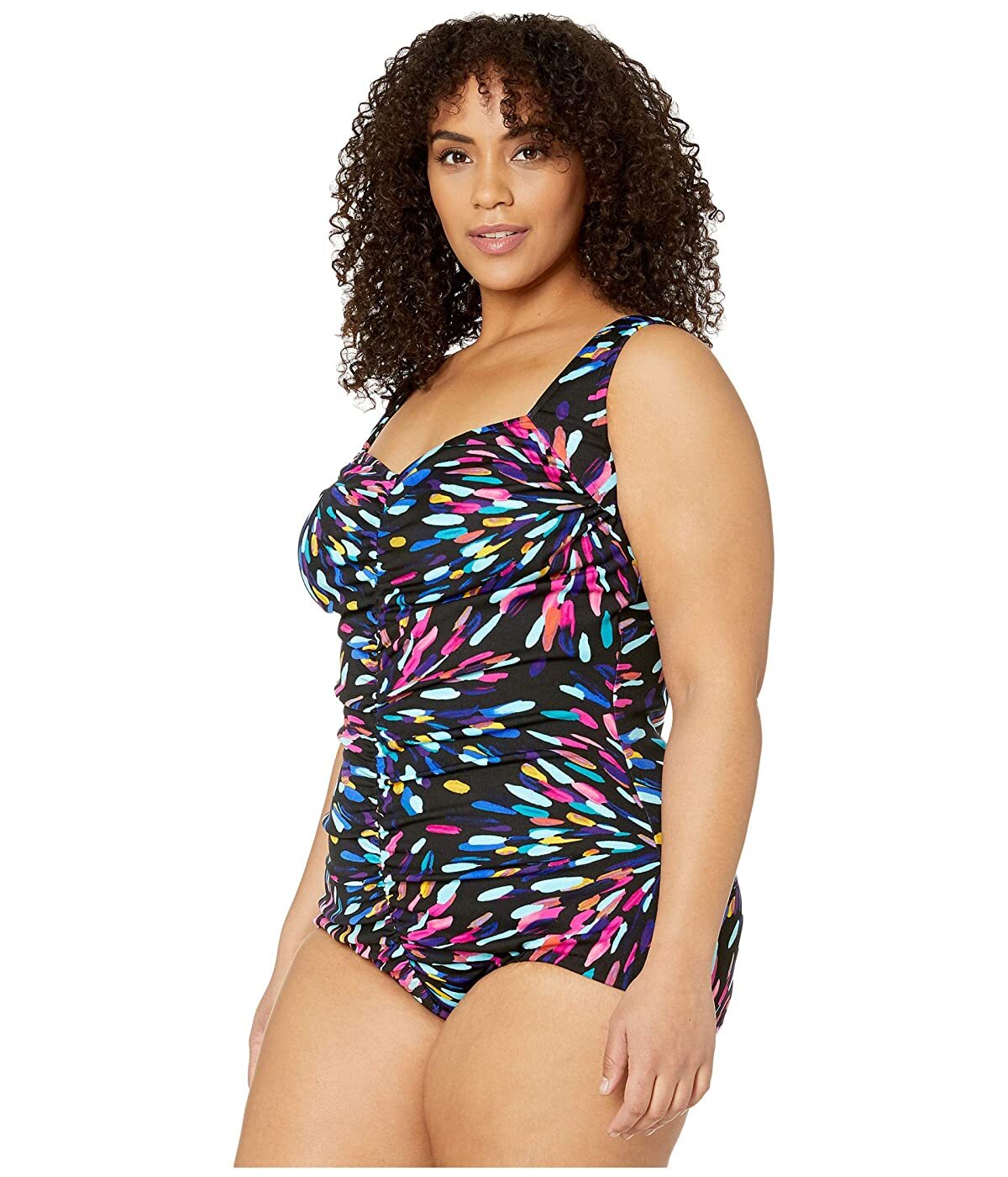 Maxine Spa Sparkler Shirred Girl Leg Plus Size 22W