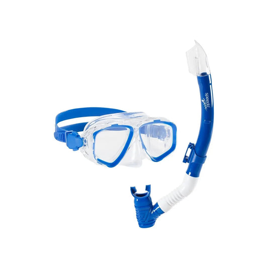 Speedo Blue Sea Jr. Adventure Mask & Snorkel Set