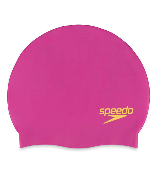Speedo Festival Fuchsia Elastomeric Silicone Swim Cap