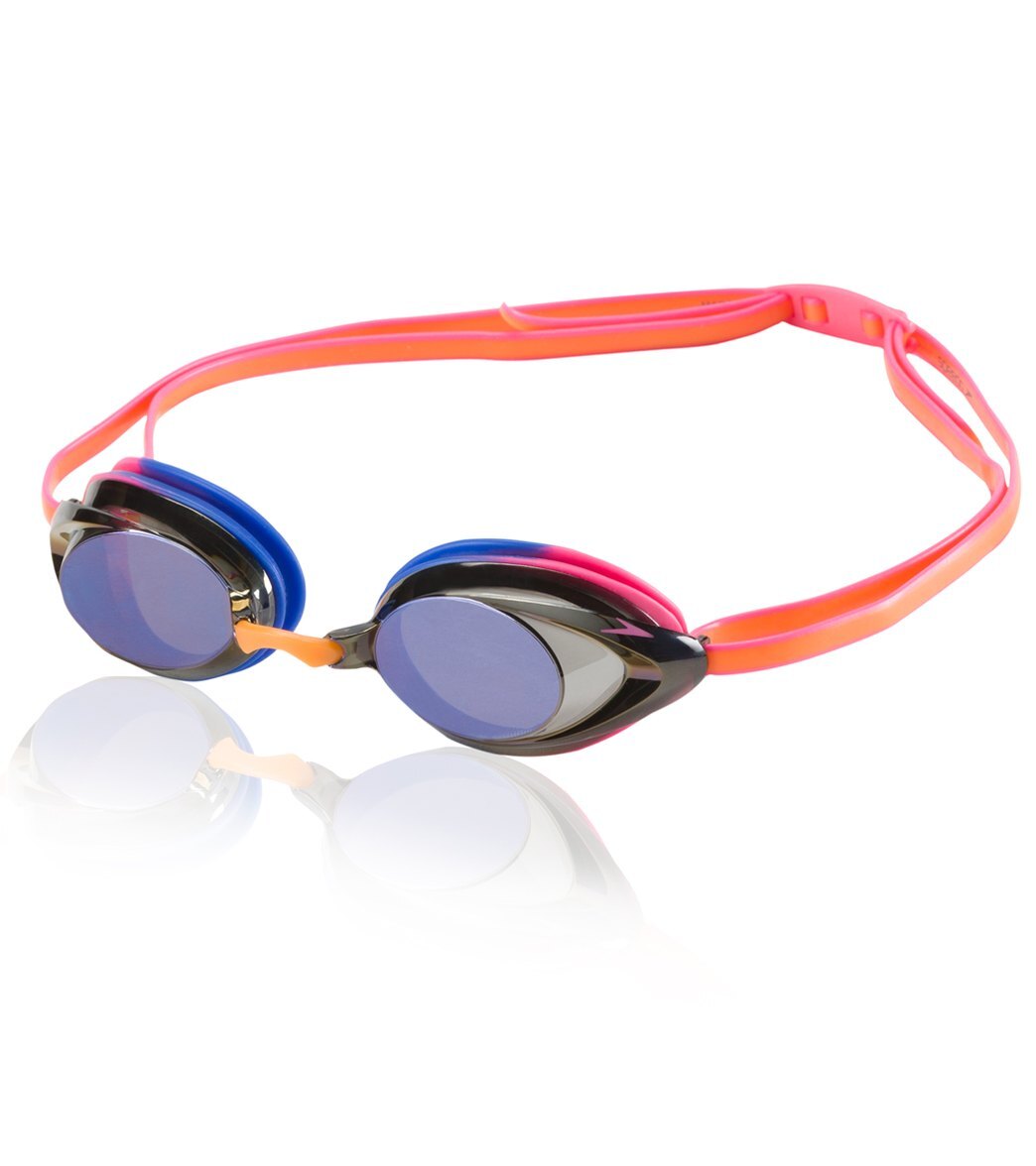 Speedo Hot Coral Women’s Vanquisher 2.0 Mirrored Goggle