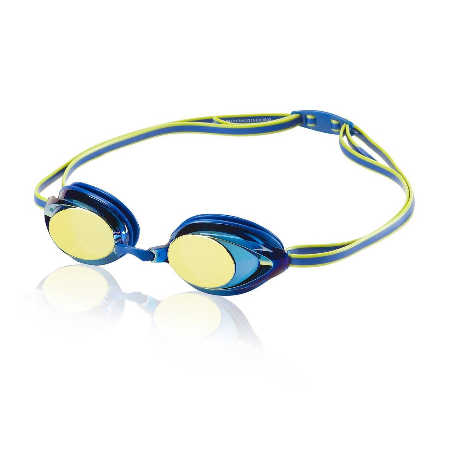 Speedo Blue Jr. Vanquisher 2.0 Mirrored Goggle