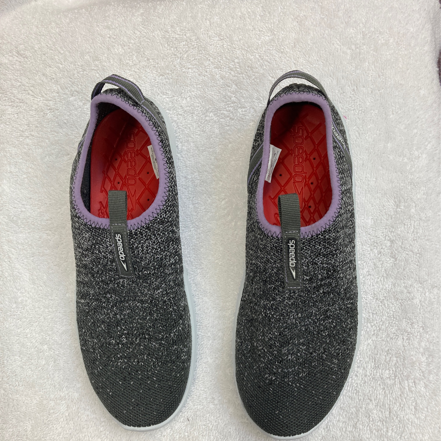 Speedo Women's Iron Gray Surf Knit Pro Water Shoe Size 8