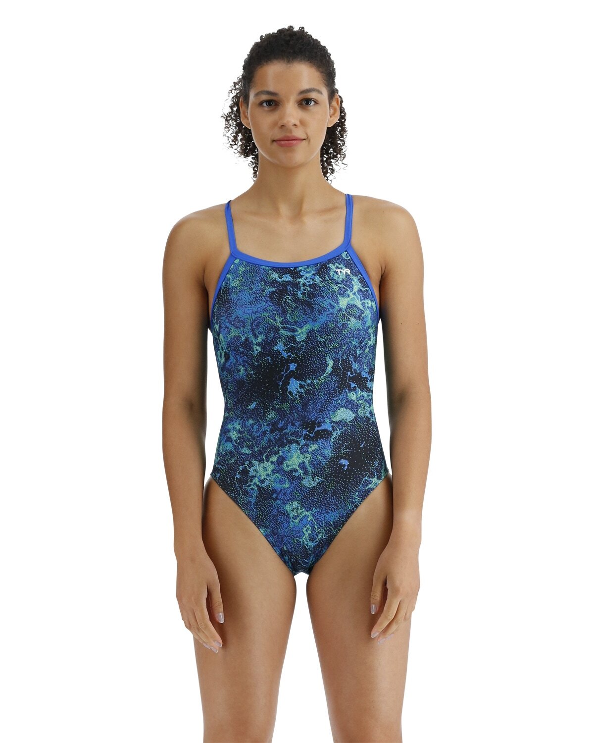 TYR Blue/Green Diploria Diamondfit Size 40