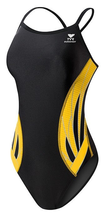 TYR Black/Gold Phoenix Splice Diamondfit Size 24