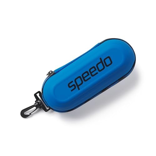Speedo Black and Blue Goggle Storage Case