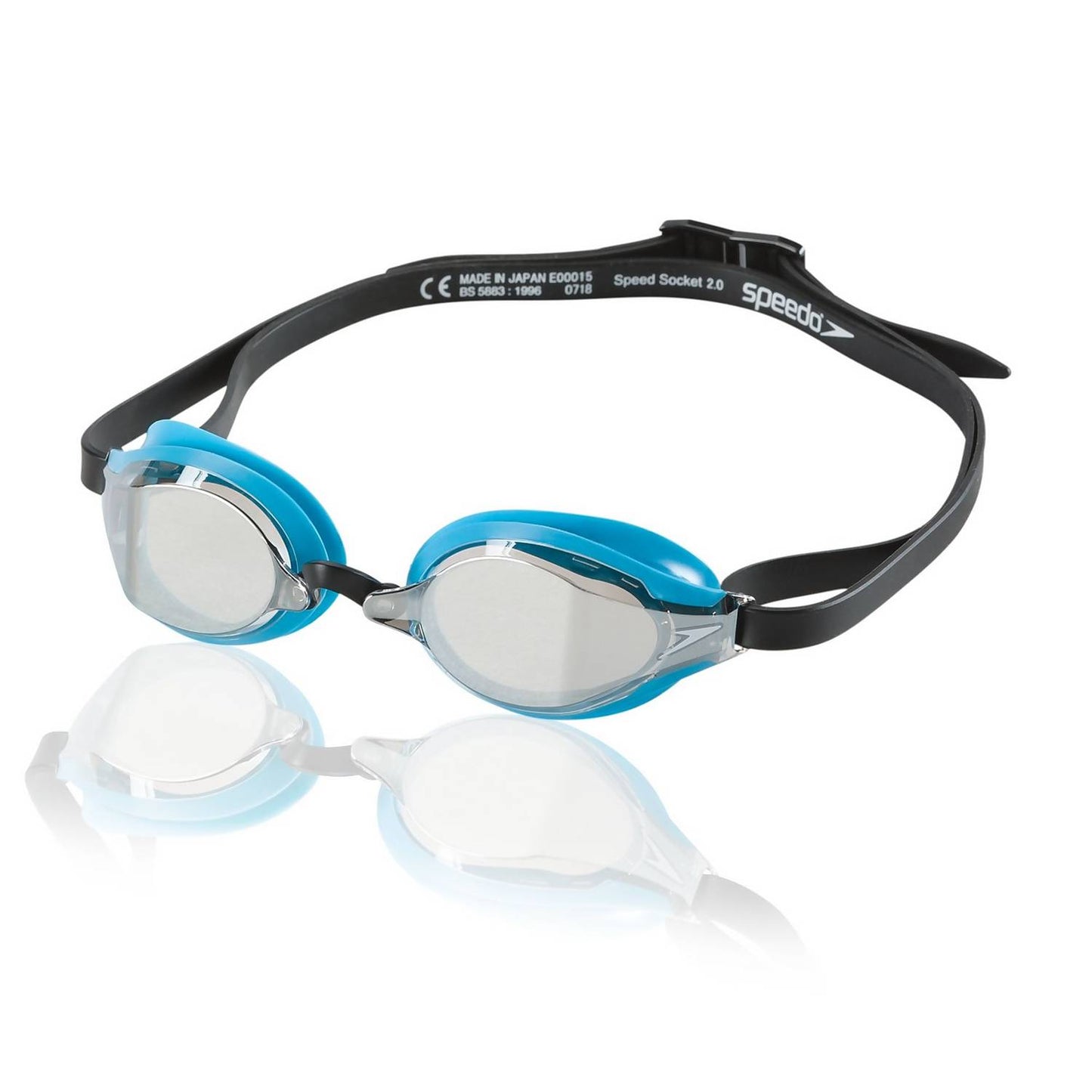 Speedo Smoke/Ice Speed Socket 2.0 Mirrored Goggle