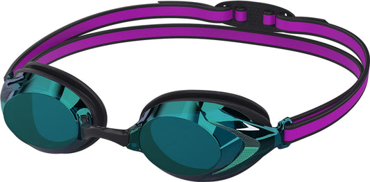 Speedo Black/Cobalt Jr. Vanquisher 3.0 Mirrored Goggle