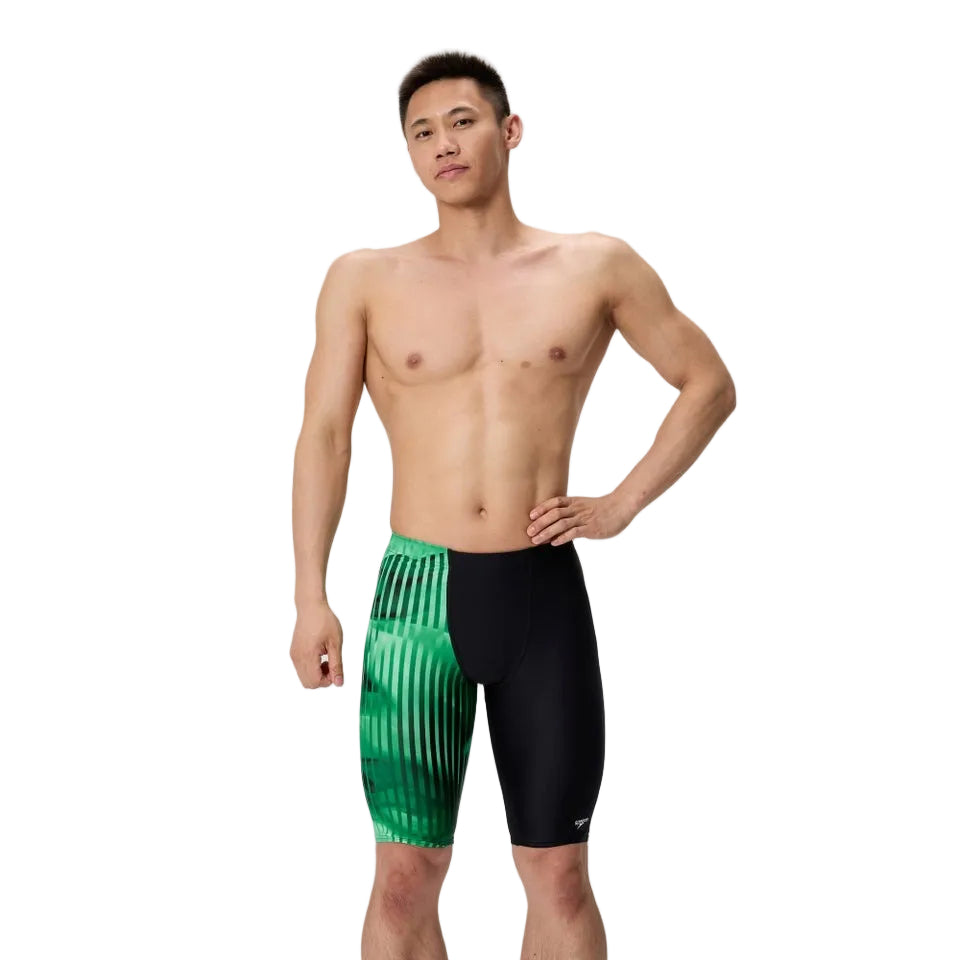 Speedo Green Linear Lava Jammer Size 22