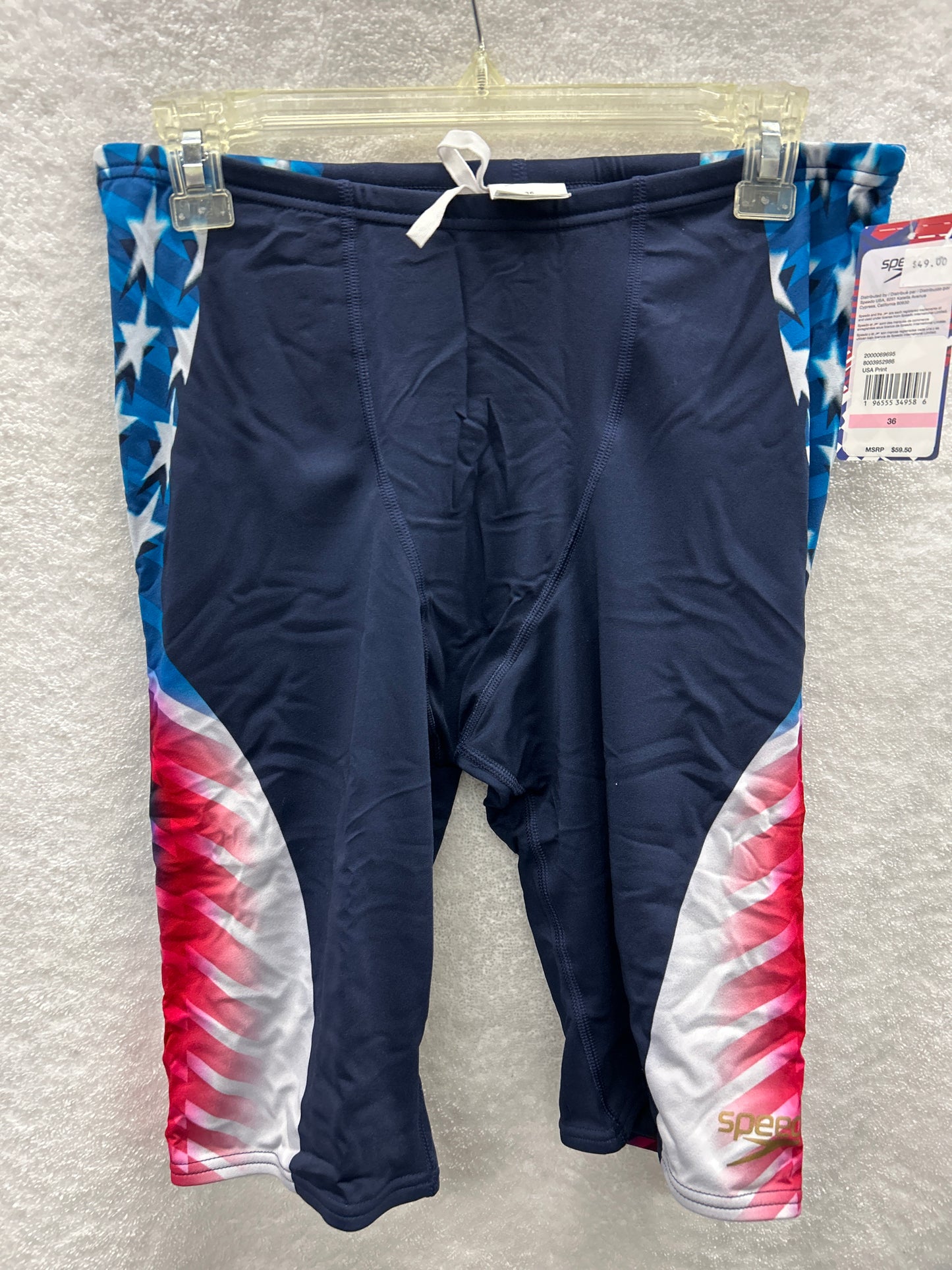 Speedo USA print Jammer Size 36