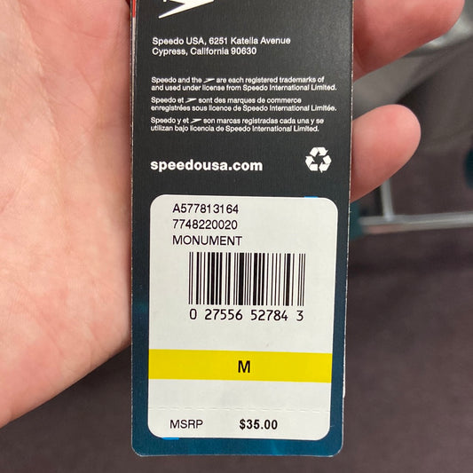 Speedo Monument Easy Swim Shirt Size Medium