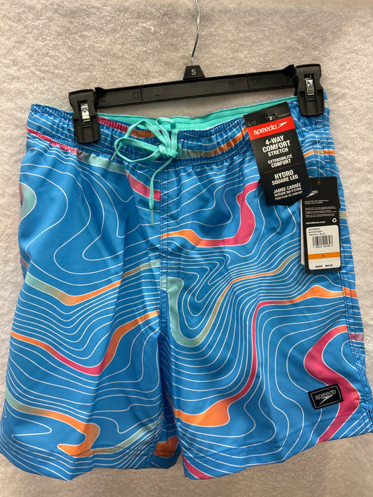 Speedo Hydro Square Leg Tranquil Blue Size Large