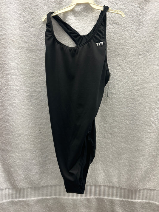 TYR Black Solid Fem Maxfit Size 40